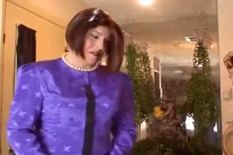 grandpa With Crossdresser