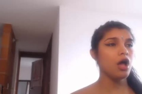 Transsexual bends over