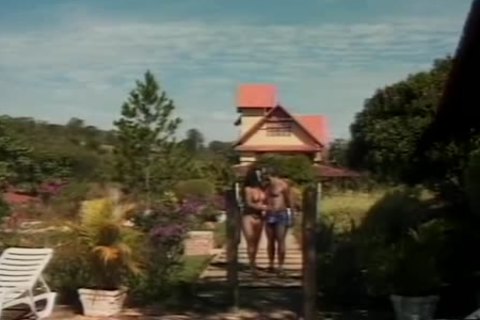 admirable Outdoor Summer Sex With Curvy shemale