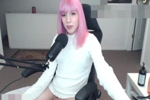Pink Hair ladyboy Beauty cam Solo