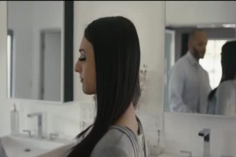 Shemale Khloe Kay show big cock