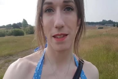 Outdoor anal In My Summer dress; Public No pants Finger nail