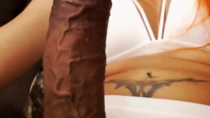 filthy Trans girl With brunette shlong