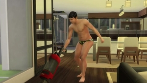 concupiscent older Trans Woman Wants Her young neighbor - WickedWhims