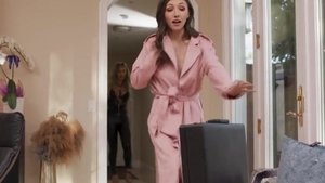 shelady Agent gets wazoo slammed Using belt On