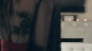 Transfixed: Cherry-Red Beauty Takes Control