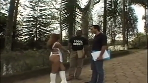 Interracial 3some With A Skinny sheboy